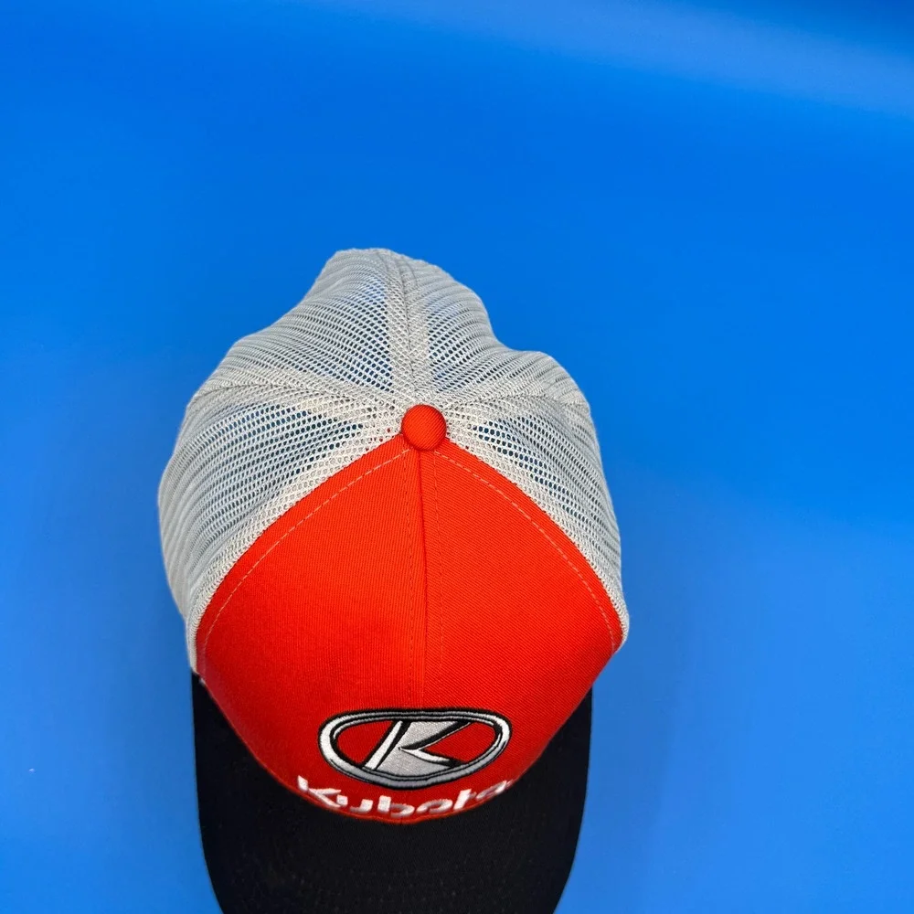 Kubota Orange Black Mesh Trucker Hat Connect 2021 K Products Headwear‎